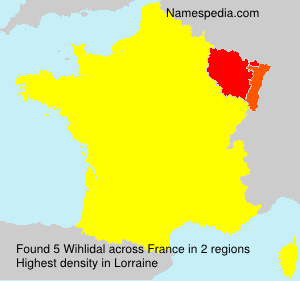 Surname Wihlidal in France Surname Wihlidal in France