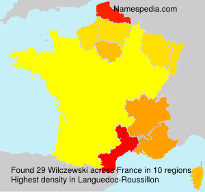 Surname Wilczewski in France Surname Wilczewski in France