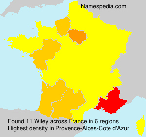 Surname Wiley in France Surname Wiley in France