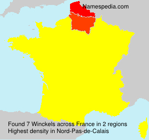 Surname Winckels in France Surname Winckels in France