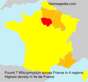 Surname Witczymyszyn in France Surname Witczymyszyn in France