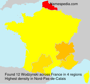 Surname Wodzynski in France Surname Wodzynski in France