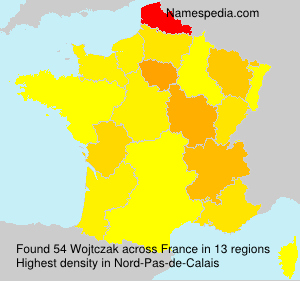 Surname Wojtczak in France Surname Wojtczak in France