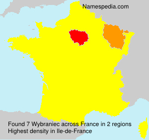 Surname Wybraniec in France Surname Wybraniec in France