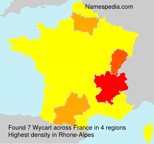 Surname Wycart in France Surname Wycart in France