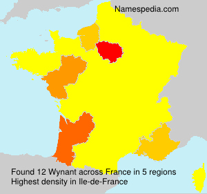 Surname Wynant in France Surname Wynant in France