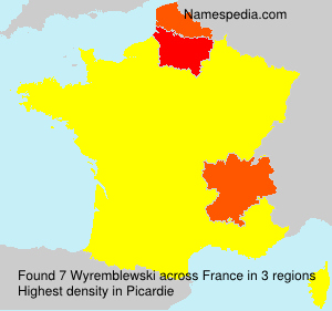 Surname Wyremblewski in France Surname Wyremblewski in France