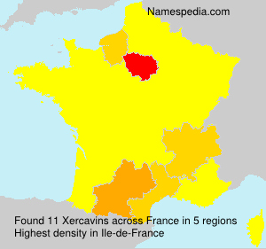 Surname Xercavins in France Surname Xercavins in France