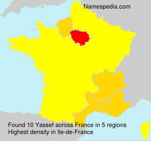 Surname Yassef in France Surname Yassef in France
