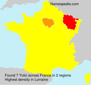 Surname Yolci in France Surname Yolci in France