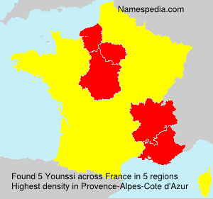Surname Younssi in France Surname Younssi in France