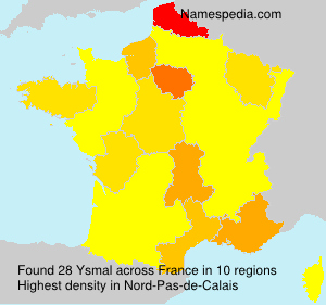 Surname Ysmal in France Surname Ysmal in France