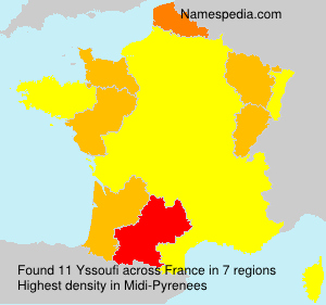 Surname Yssoufi in France Surname Yssoufi in France