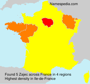Surname Zajec in France Surname Zajec in France