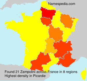 Surname Zampolini in France Surname Zampolini in France