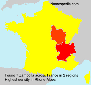 Surname Zampolla in France Surname Zampolla in France