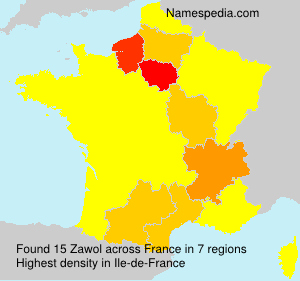 Surname Zawol in France Surname Zawol in France