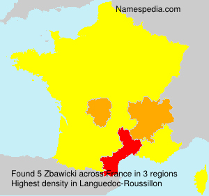 Surname Zbawicki in France Surname Zbawicki in France