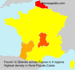Surname Zbierski in France Surname Zbierski in France