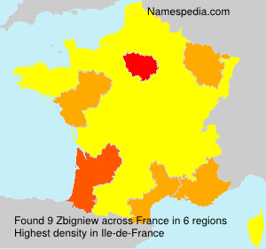 Surname Zbigniew in France Surname Zbigniew in France