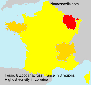 Surname Zbogar in France