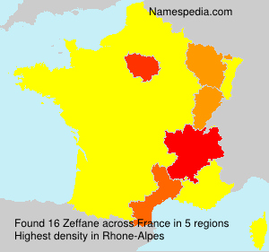 Surname Zeffane in France Surname Zeffane in France