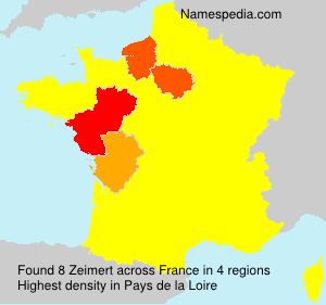 Surname Zeimert in France Surname Zeimert in France