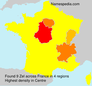 Surname Zel in France Surname Zel in France