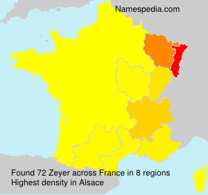 Surname Zeyer in France Surname Zeyer in France