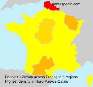 Surname Zezula in France Surname Zezula in France