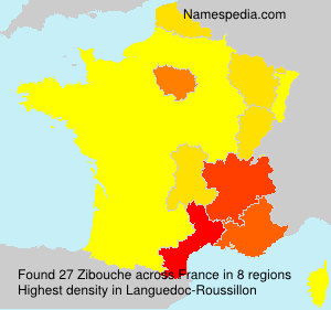 Surname Zibouche in France Surname Zibouche in France