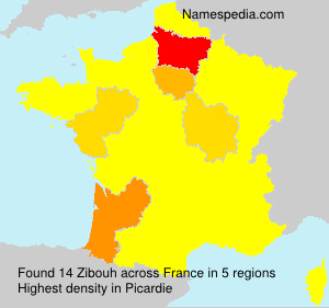Surname Zibouh in France Surname Zibouh in France