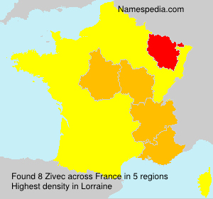 Surname Zivec in France Surname Zivec in France