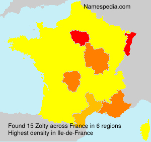 Surname Zolty in France Surname Zolty in France