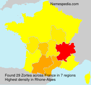 Surname Zortea in France Surname Zortea in France