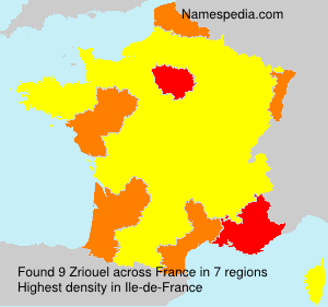Surname Zriouel in France Surname Zriouel in France
