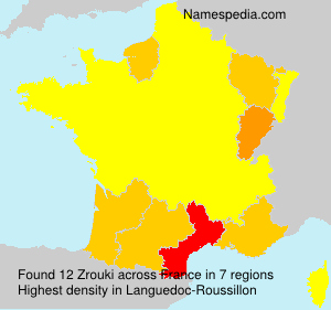Surname Zrouki in France Surname Zrouki in France