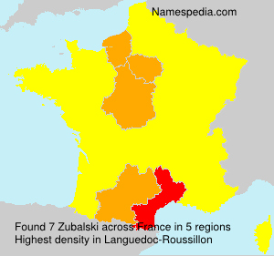 Surname Zubalski in France Surname Zubalski in France