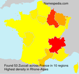 Surname Zuccali in France Surname Zuccali in France