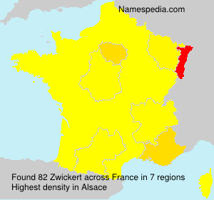 Surname Zwickert in France Surname Zwickert in France