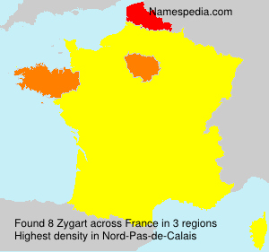 Surname Zygart in France