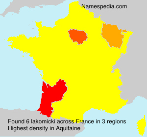 Surname lakomicki in France Surname lakomicki in France