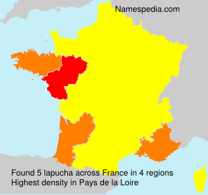Surname lapucha in France Surname lapucha in France