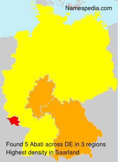 Surname Abati in Germany Surname Abati in Germany