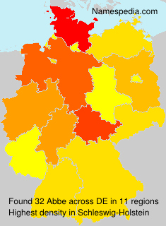 Surname Abbe in Germany Surname Abbe in Germany