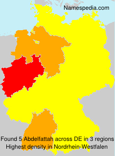 Surname Abdelfattah in Germany Surname Abdelfattah in Germany