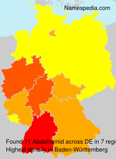 Surname Abdelhamid in Germany Surname Abdelhamid in Germany