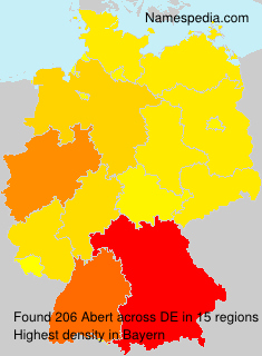 Surname Abert in Germany Surname Abert in Germany