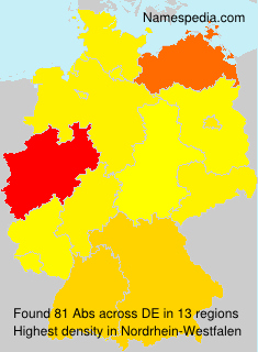 Surname Abs in Germany Surname Abs in Germany