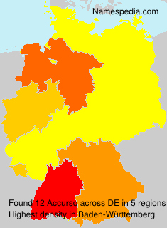 Surname Accurso in Germany Surname Accurso in Germany